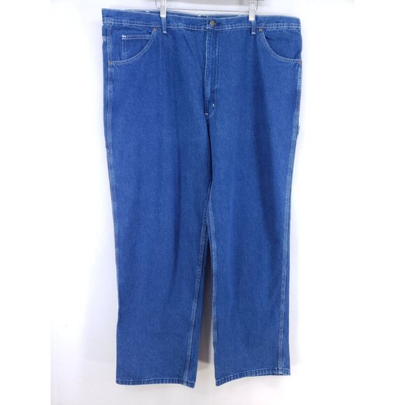 Key Regular Fit Dungaree Jeans Men's Size 46x33 - Picture 1 of 8